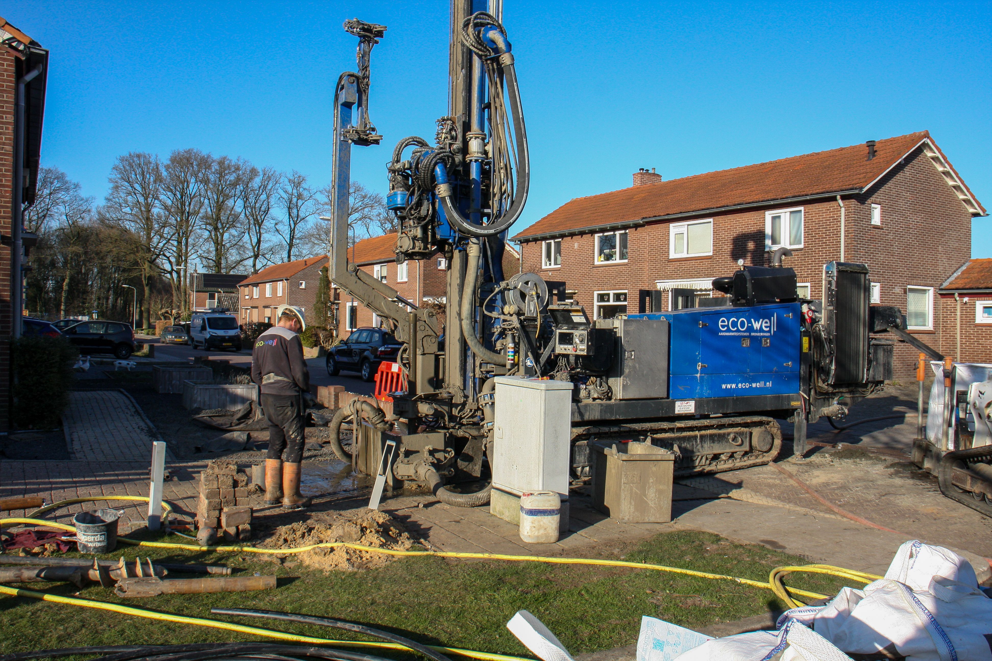 Well casing installation