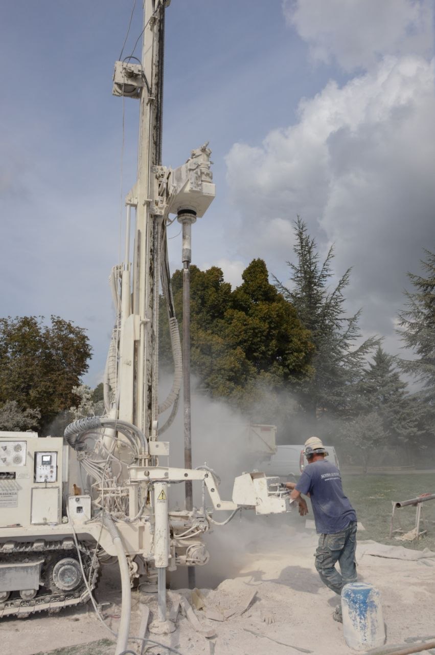 Big River Drilling service truck